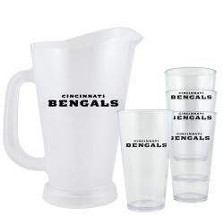 Cincinnati Bengals NFL Pitcher and Pint Glasses Set