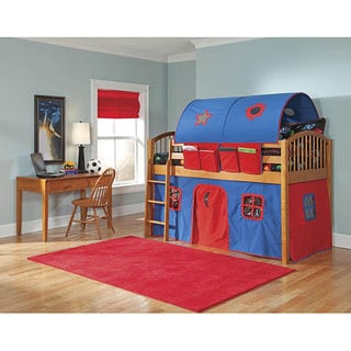 Boys Twin Loft Bed With Slide