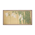 36-inch 'Bamboo Escape' Framed Silk Screen (China)