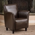 Christopher Knight Home Francisco Brown Bonded Leather Club Chair