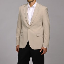 Ferrecci Men's Beige Slim Fit Sportscoat-Image