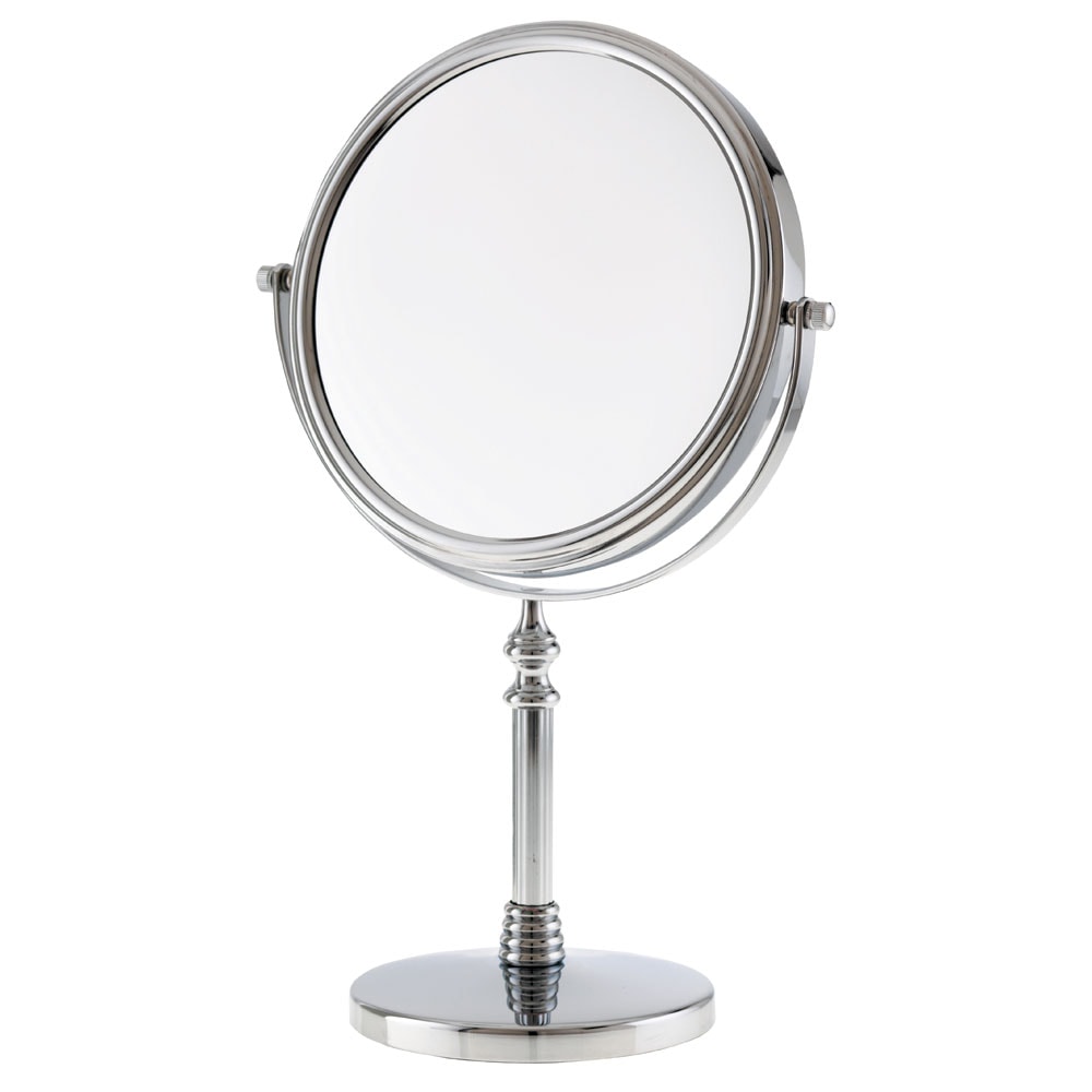 Danielle 1x10x Chrome Sculpted Stem Vanity Mirror Overstock Shopping