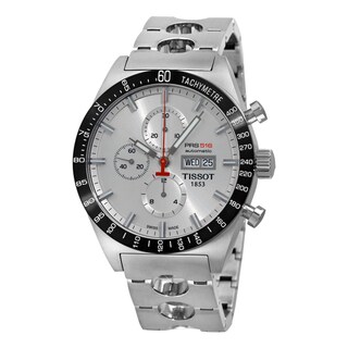 Tissot Men's 'T-Sport PRS 516' Steel Automatic Chronograph Watch