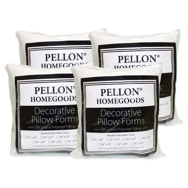 18 x 18 Pillow Inserts (Set of 4) Overstock Shopping Big Discounts