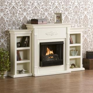 Dublin Ivory Gel Fireplace