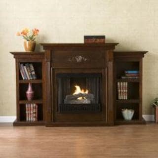 Dublin Espresso Gel Fireplace