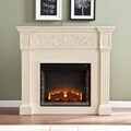 Wellington Ivory Electric Fireplace