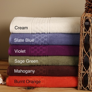 High/ Low Dot 6-piece Bath Sheet Set