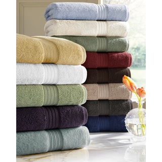 Low Price Absorbent Two-ply Egyptian Cotton Solid-colored 6-piece Towel Set