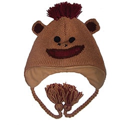 Wool Crazy Monkey Beanie (Nepal)-Image