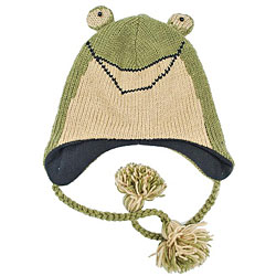 Wool Frog Jungle Beanie (Nepal)-Image