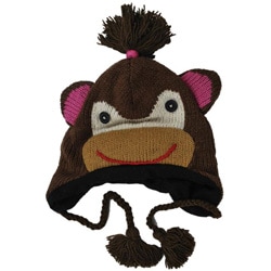 Wool Girl Monkey Jungle Beanie (Nepal)-Image