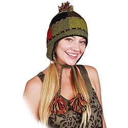 Wool Patch Work Beanie (Nepal)-Image