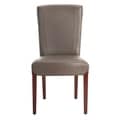 Bowery Brown Clay Leather Side Chairs (Set of 2)