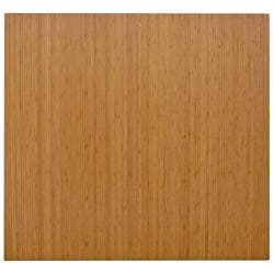 Eco Bamboo Standard Rectangular Natural Chair Mat (52 x 48)
