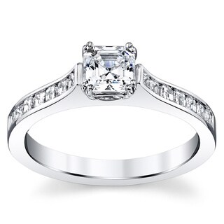 14k White Gold 1ct TDW Diamond Engagement Ring (H-I, VS1-VS2)