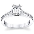 14k White Gold 1 2/5ct TDW Diamond Engagement Ring