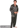 Classic Men's 2-piece Satin Pajamas Set