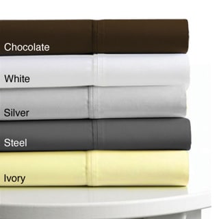 Egyptian Cotton 600 Thread Count Extra Deep Pocket 6-piece Sheet Set
