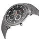 Skagen Men's Grey Titanium Multifunction Mesh Watch