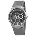 Skagen Men's Grey Titanium Multifunction Mesh Watch