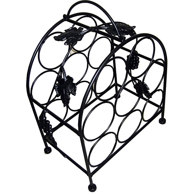 Grape Vine 8-bottle Wine Cage