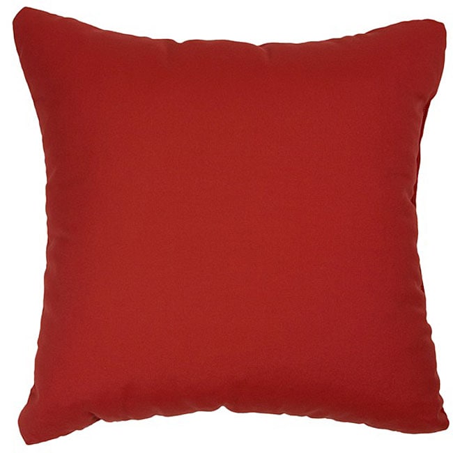 red outdoor pillows