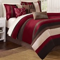 Madison Park Boulder Stripe 7-piece Comforter Set