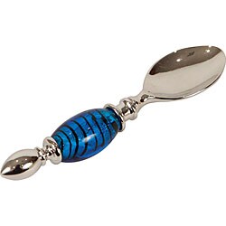 Worthy Hand-blown Dichroic Glass Spoons (Case of 100)