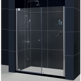 DreamLine Elegance Frameless Pivot Shower Door 58-60 W x 72 H