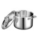 Cooks Standard 8-quart Multi-ply Clad Stainless Steel Stockpot