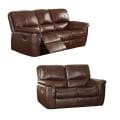 review detail Concorde Wine Italian Leather Reclining Sofa and Loveseat