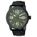 Citizen Men's Eco-Drive Canvas Stainless Steel Watch