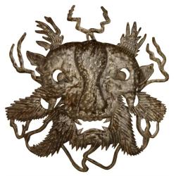 Recycled Oil Drum Dragon Dance Wall Hanging (Haiti)