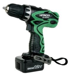 Hitachi 12-volt 0.375-inch Driver Drill Kit with Flashlight (Refurbished)