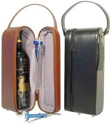 Amerileather Leather Single Wine Tote Bag (2 Colors)