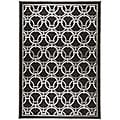 Loomed Grey Geometric Rug (7'6 x 10'6)