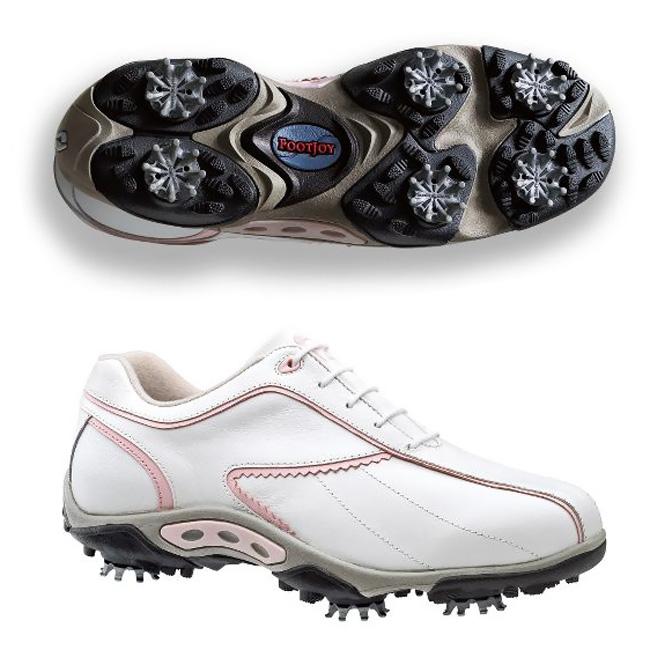 FootJoy Women's Summer Series White/ Pink Golf Shoes - Overstock