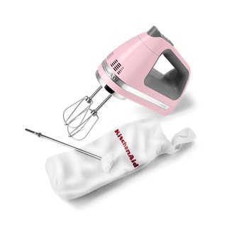 KitchenAid KHM720PK Pink 7-speed Digital Hand Mixer