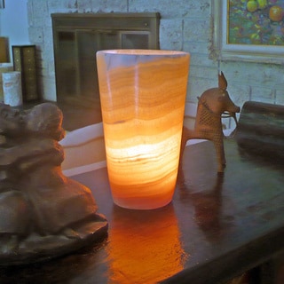 Find Shop Alabaster Flute Lamp (Egypt)