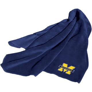 Michigan 'Wolverines' Fleece Throw