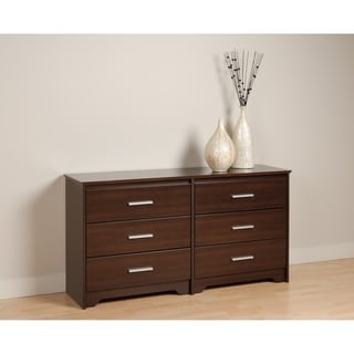 Yaletown 6-drawer Espresso Dresser