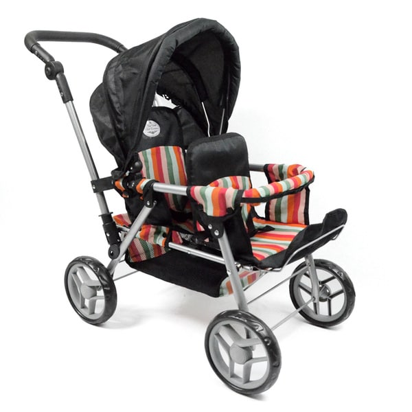 twin doll pushchair