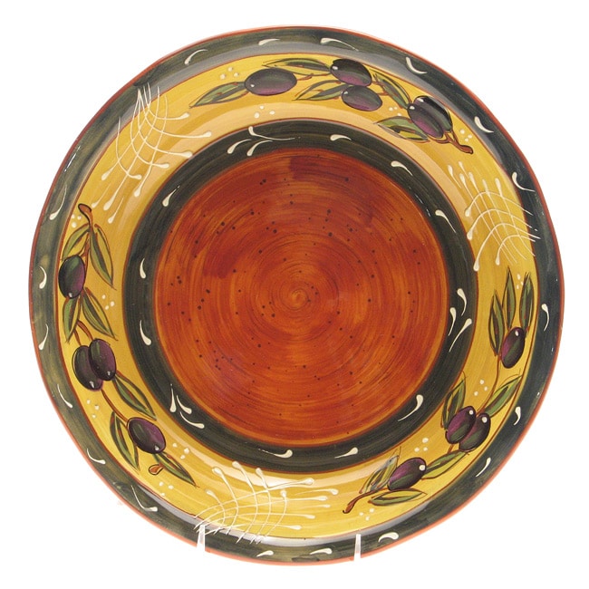 Certified International French Olives Pasta/ Serving Bowl 13320558