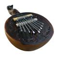 Large Gourd and Wood 9-key Kalimba (Indonesia)