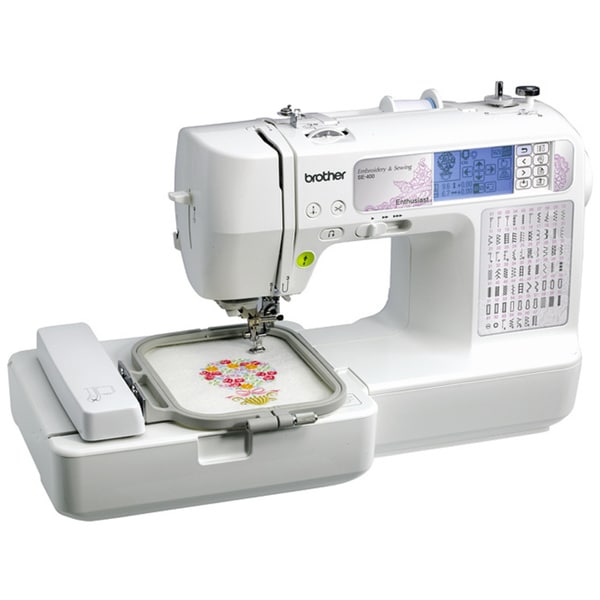 Brother SE400 Computerized Sewing and Embroidery Machine - 13324455