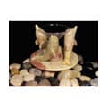 Dolphin Soapstone Aromatherapy Oil Burner , Handmade in India