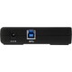 StarTech.com 4 Port Black SuperSpeed USB 3.0 Hub