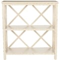 Safavieh Weymouth Distressed Ivory Bookcase