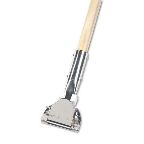 Unisan Wood Clip-on Swivel Head Dust Mop Handle